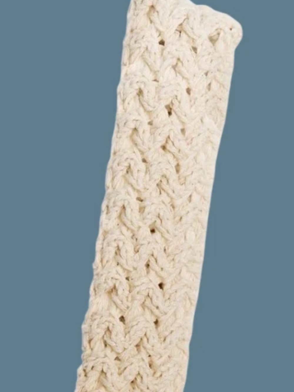 Zara Combination Cream Crochet Maxi Dress - Picture 7 of 7